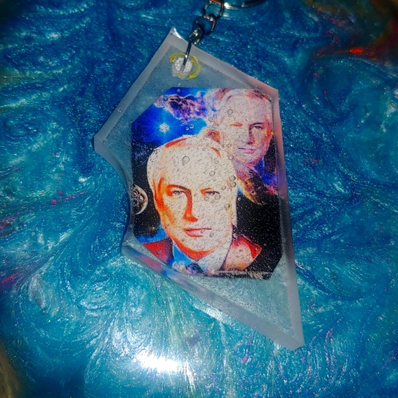 Linwood Universe Resin Keychain